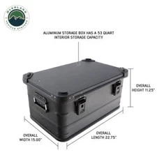 For Aluminum Box Storage 53QT Overland Vehicle Systems