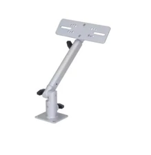 MILLENNIUM MARINE SINGLE MONITOR MOUNT, SILVER, MM-01-00