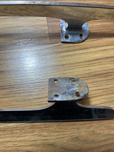 John Wilson Gold Seal Ice Skate Blades Size 10 1/2 USED See Photos Ships Fast - Picture 6 of 7