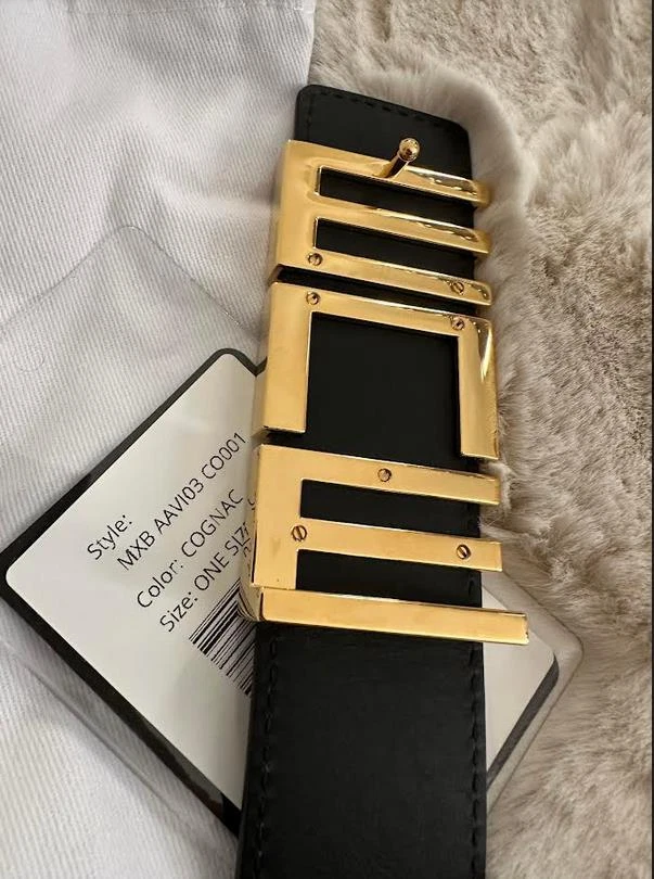 Cinturón MCM Tech unisex tostado Foto 2 de 4