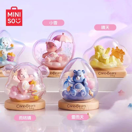 Miniso Care Bears Serie Pronóstico del Tiempo Figura Confirmada Regalo Juguetes Tú eliges - Imagen 15 de 26