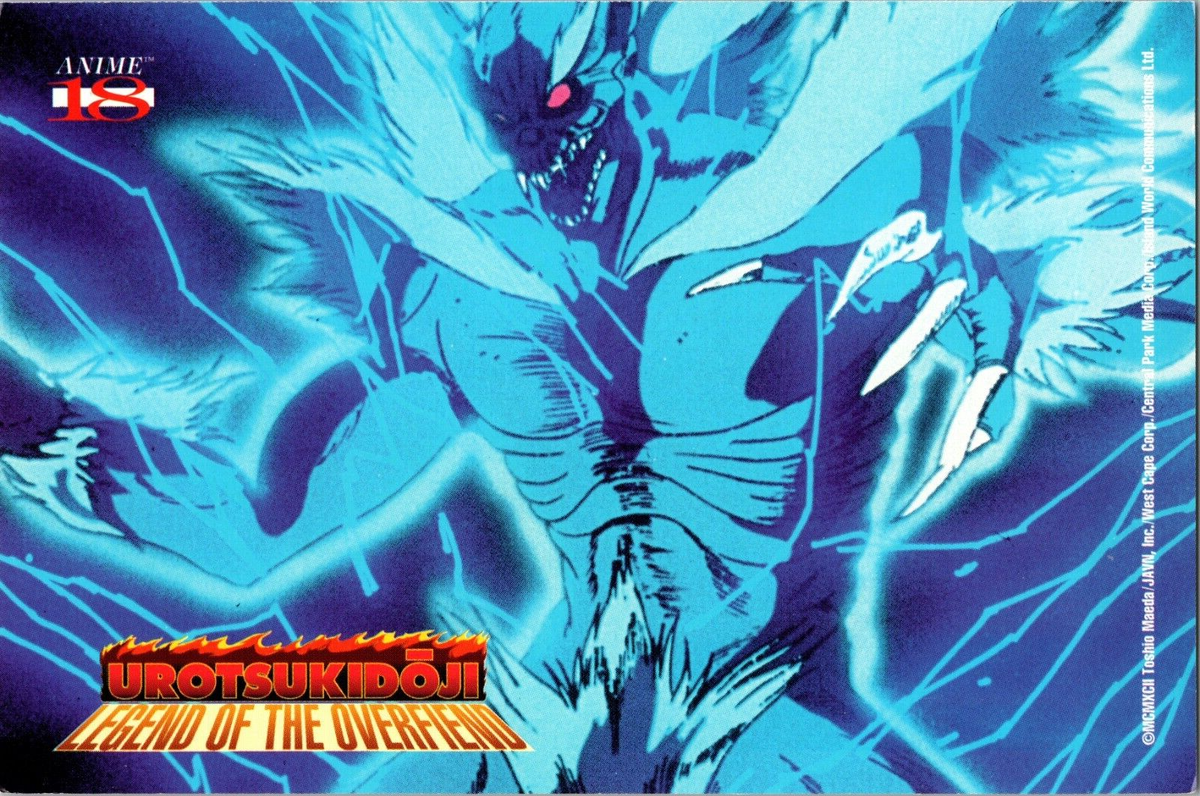Postcard Urotsukidoji Legend of the Overfiend Ozaki Monster