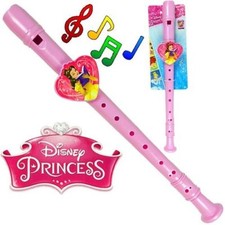 Disney's Princess Plastic Recorder Flutes Musical Instrument 13.5"