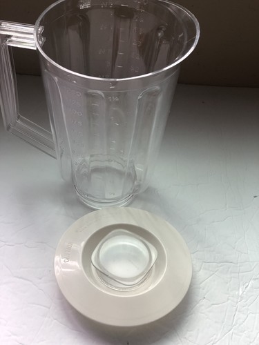 Set barattoli plastica 5 tazze 2 pezzi per frullatore Hamilton Beach tazza con coperchio - Foto 2 di 2