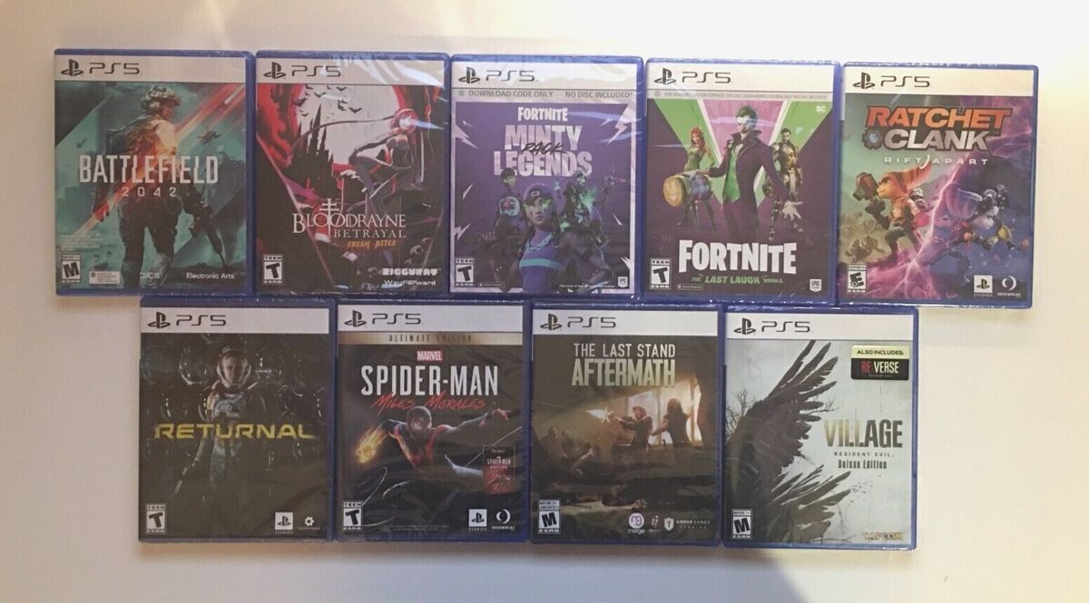 PS5 Sony Playstation 5 Games You Pick - New Sealed - Free Sticker