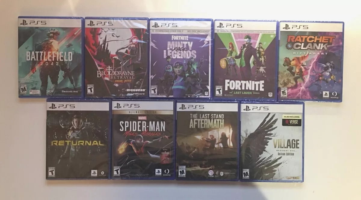 Brand New Sealed PS5 Playstation 5 Games You Pick - Free Sticker - US  Seller