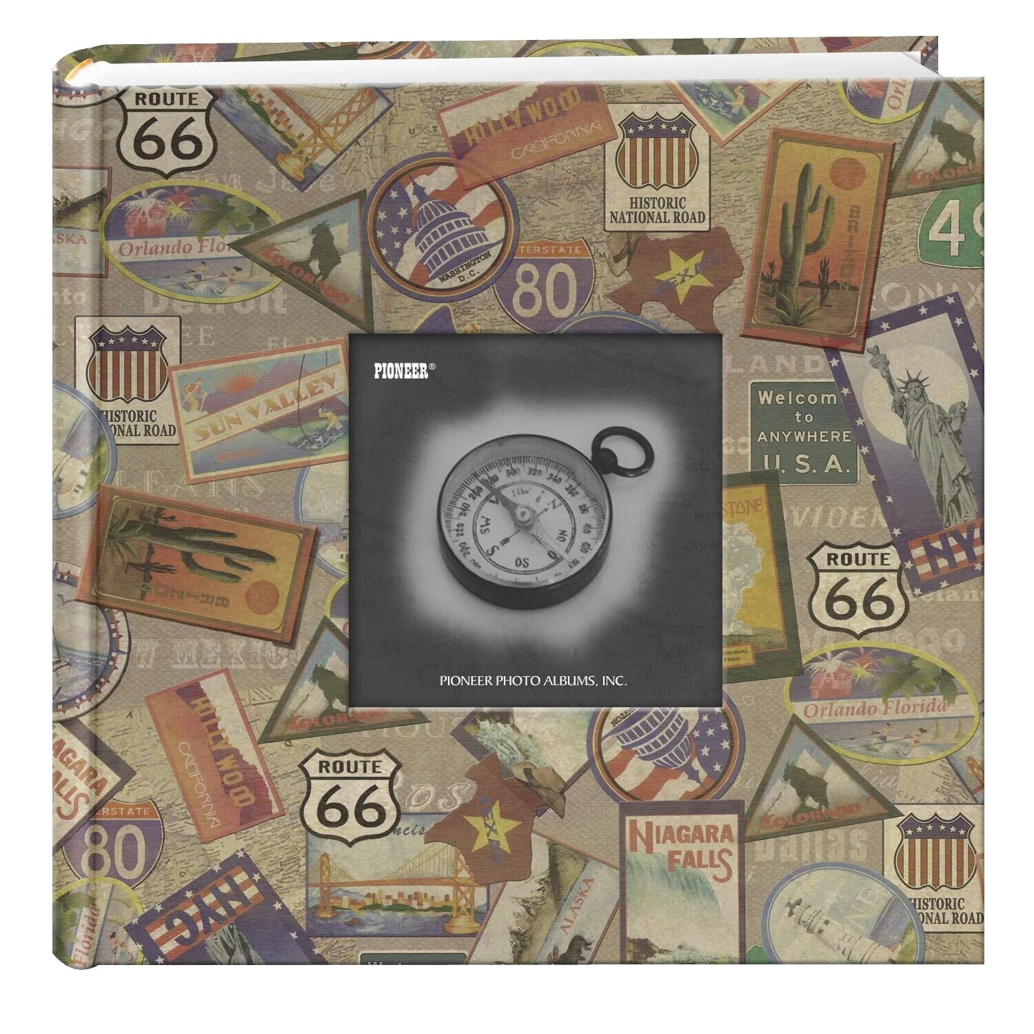 Pioneer álbumes de fotos de Plástico Negro y cajas