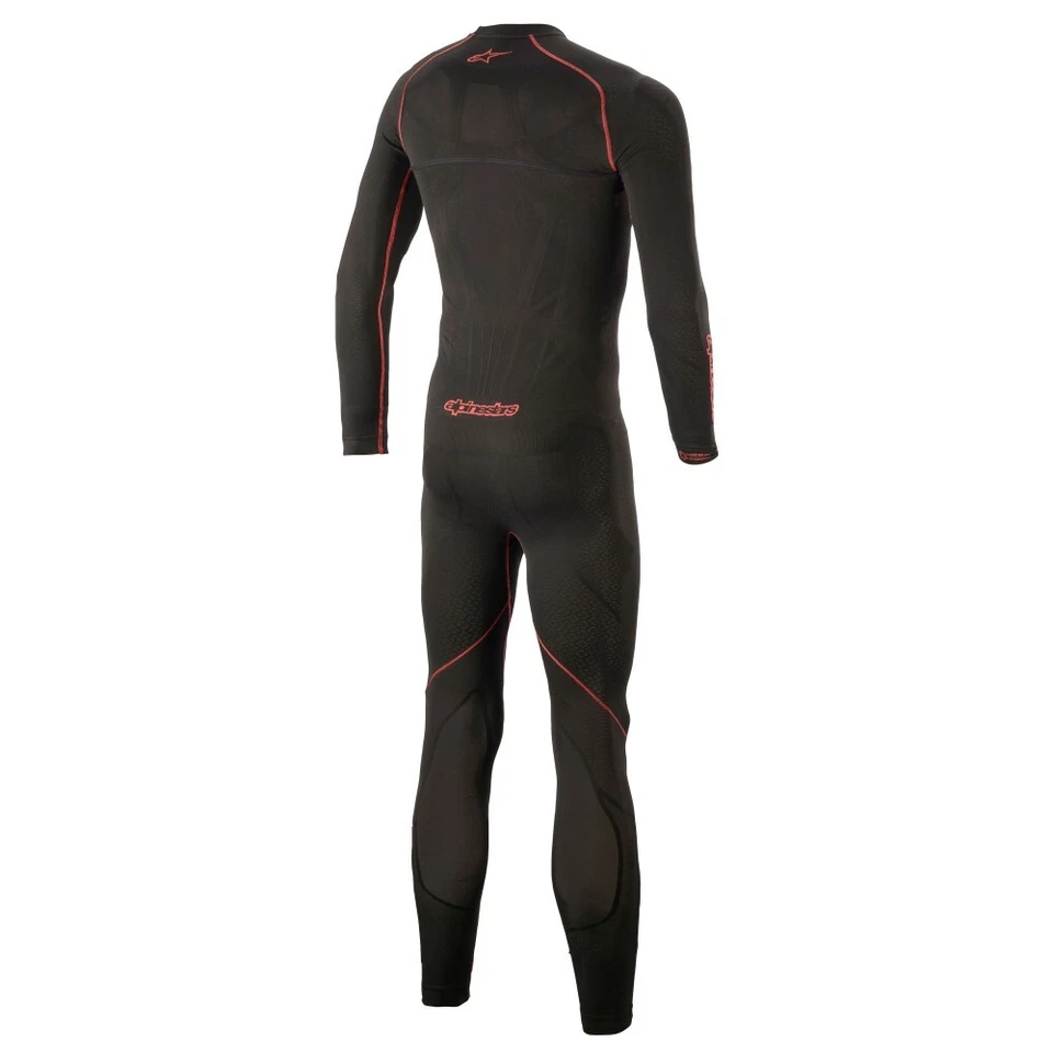 Alpinestars Ride Tech Lite 1Pc Under suit Black Red - Base Layer 4752420 - Image 2 of 4