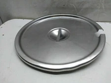 Vollrath Steam Table 10 3/8" Slotted Lid Stainless Steel Inset Pot Round Cover