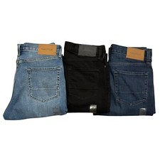 Nautica Men's Athletic Slim Fit Stretch Denim Tapered Leg Jeans 3 Colors All Siz