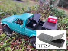 Functional Truck Bed Storage Tool Box For RC4WD TF2 Trail Finder 2 Crawler