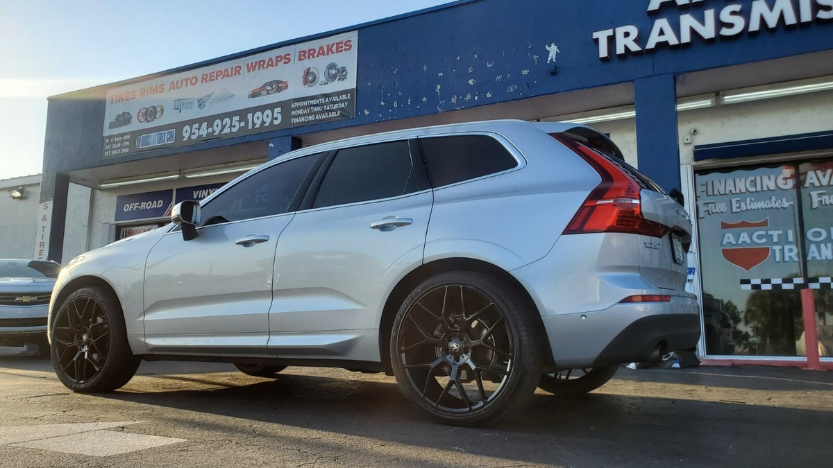 22 Inch Asanti ABL-27 Rims Volvo Gloss Black Wheels BP:5x108 265