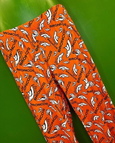 NFL Denver Broncos FOCO Estampado Repetido Salón Pijama Pantalones Para Mujer Medianos - Imagen 2 de 4