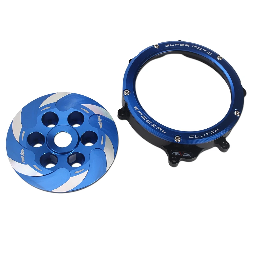 Clear Clutch Cover for Suzuki DRZ400 E / S / SM 05-2020 Engine Clutch Case Guard Foto 2 de 4