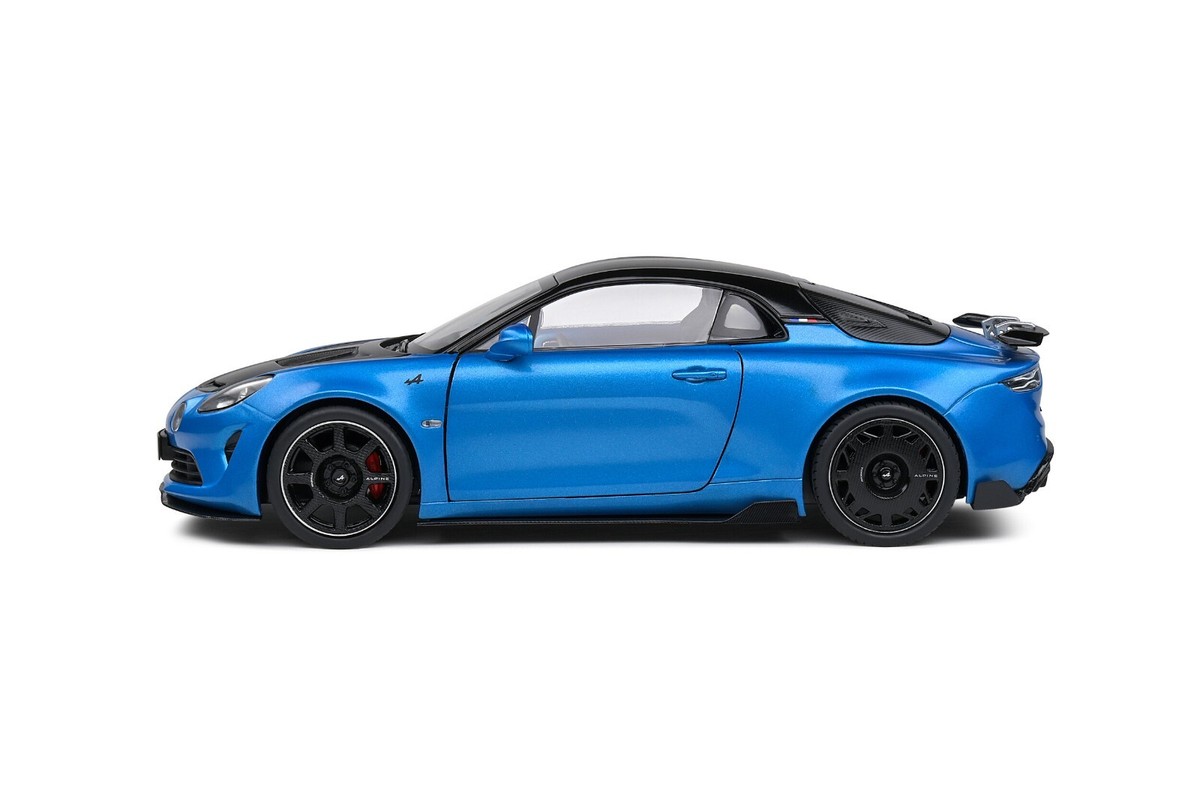 2023 ALPINE A110 R RADICAL MATTE RACING BLUE 1:18 by SOLIDO