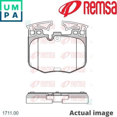 BRAKE PAD SET DISC BRAKE FOR BMW 7/G11/G12 5/G30/F90/G31 B58B30A