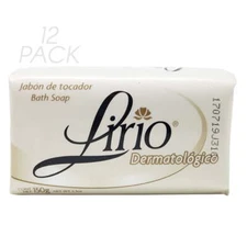 Lirio Dermatologico Antibacterial Bar Soap 5.3 oz 14-Pack | Glycerin Skin Care