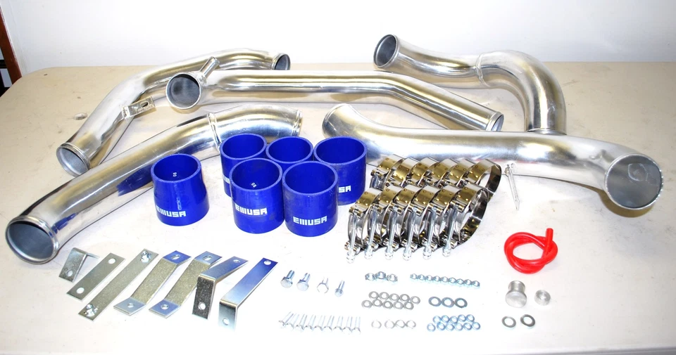  Kits de tuberías intercooler para 86-92 Mazda RX RX-7 FC3S Foto 2 de 2