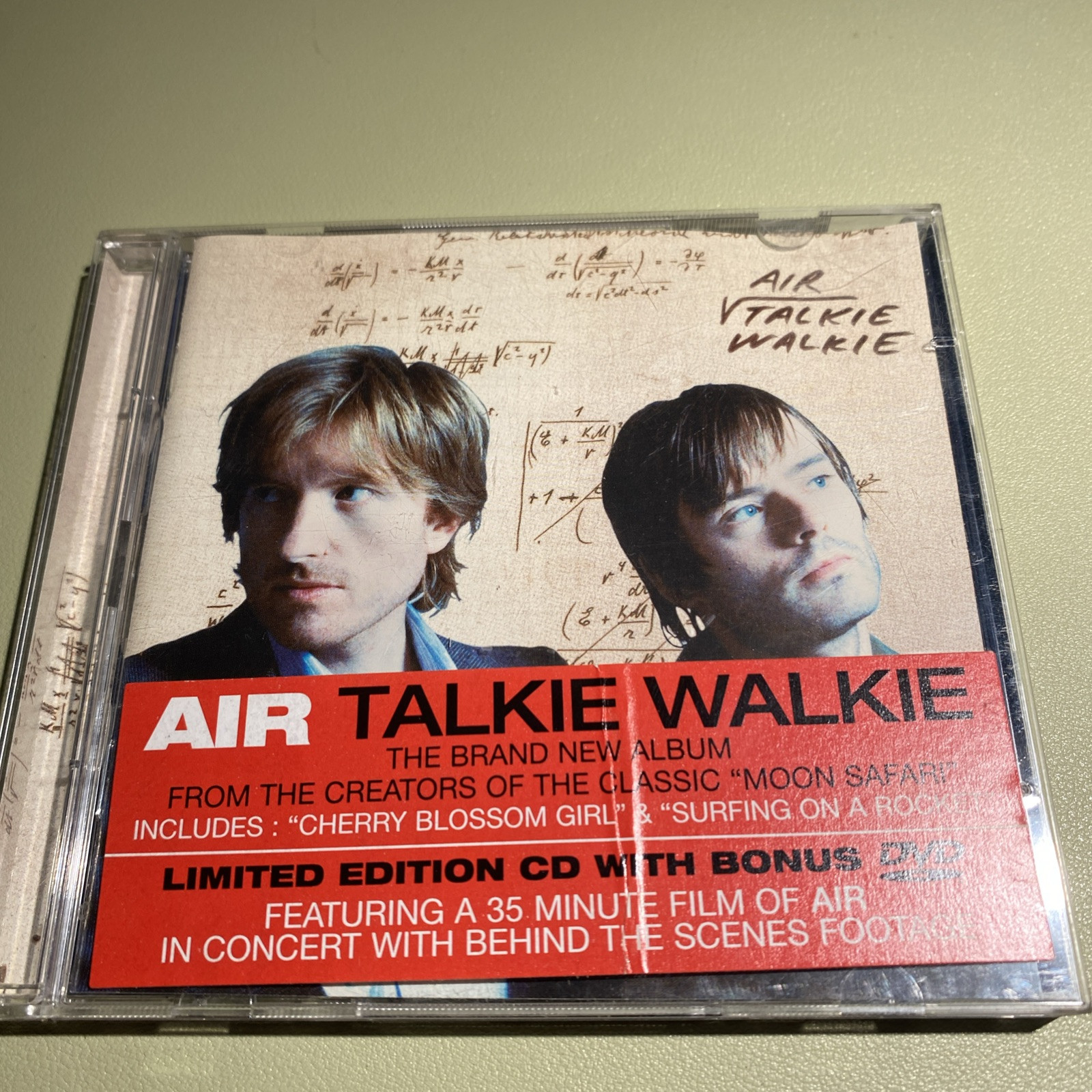 Air - Talkie Walkie CD Limited Edition Album with Bonus DVD