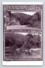 South Africa: Picturesque Cadles Hotel, Van Staaden's Pass. Unposted.