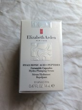 Image of New Sealed Elizabeth Arden Hyaluronic Acid + Peptides Ceramide Serum Capsules 30