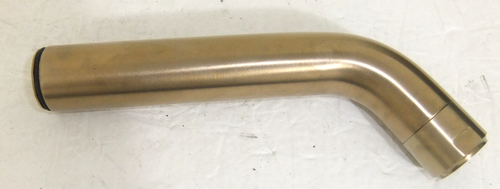 Kohler K-933-BV Purist 8" Wall Mount Shower Arm & Flange - Brushed Bronze - Afbeelding 6 van 9