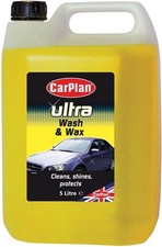CarPlan Ultra Wax & Wash Car Shampoo, 5 L Free UK Delivery (Packaging may vary)