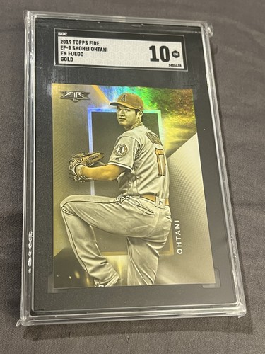 2019 Topps Fire EN Fuego #EF-9 Shohei Ohtani Angels