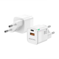 20W USB-C LadegeräT Aisens PD3.0 QC4.0 & USB-A QC3.0, Schnellladung