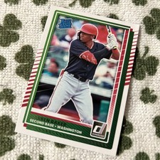 2025 Donruss #43 Darren Baker Washington Nationals Baseball RC Rated Rookie