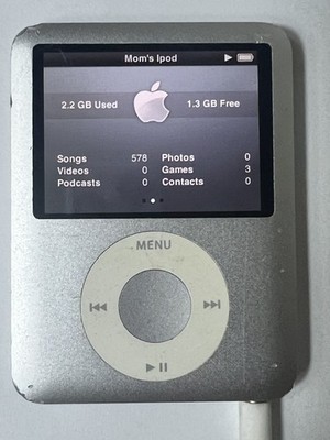 [値下げ]iPod nano（第3世代／シルバー／4GB） Apple iPod nano 3rd Gen 4GB (Silver) \A978LL/A B\u0026H Photo Video