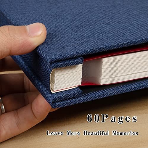 Large Photo Album Self Adhesive Linen Cover Magnetic Scrapbook Album DIY - Picture 3 of 6