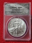 2010 American Silver Eagle ASE DOLLAR ANACS MS 69                    #T2643