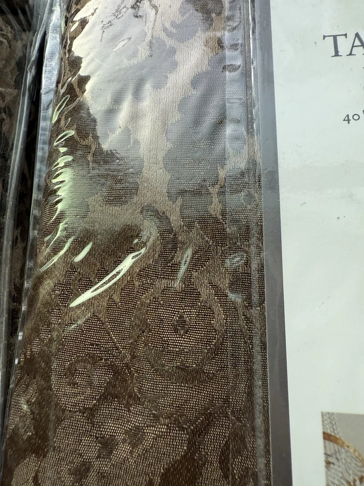 2 NUEVO CROSCILL HOME Cacao Lujoso PANEL A MEDIDA 50” W X 84” L Cachemira Foto 2 de 4