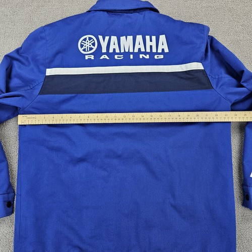 Yamaha Racing Jacke One Industries Größe Large Full Zip offiziell lizenziert blau - Bild 14 von 16