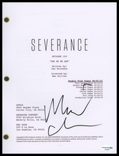 Michael Chernus "Severance" AUTOGRAPH Signed 'The We We Are' Episode Script ACOA