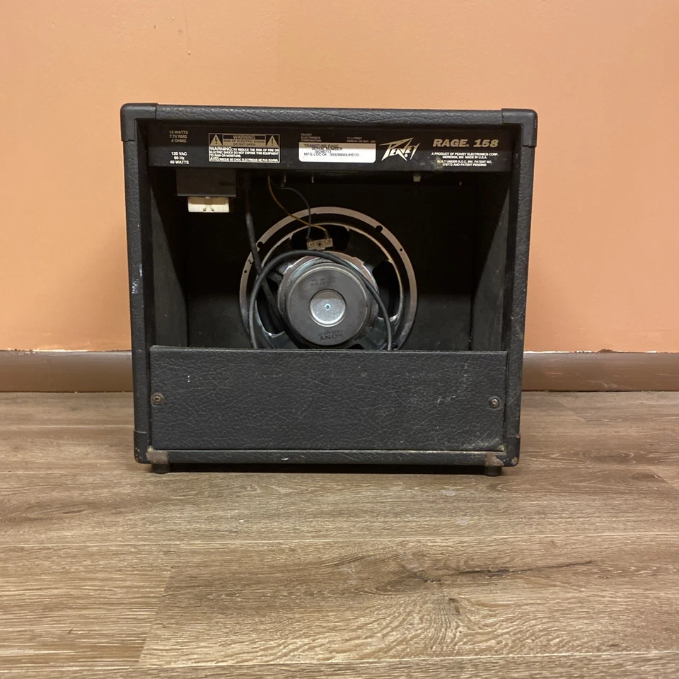 ￼ Guitar Set Comes With Guitar CaseGuitar Amp, Bass Amp, A Radioshack Tuner/more - Image 4 of 4