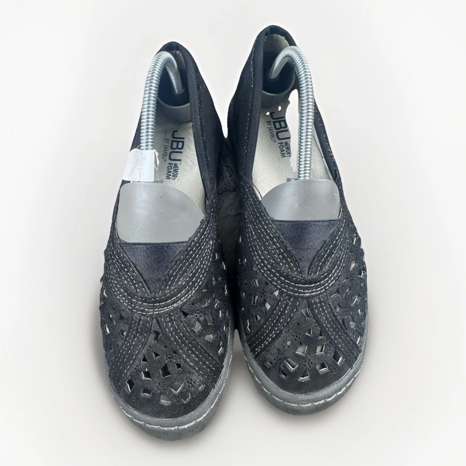 JBU by Jambu Women's Florida Comfort Shoe slip-on Black Shimmer Size 7M - Image 2 of 4