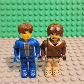 Retiered Jack Stone Super Glider #4612 & Red Ricon #4615