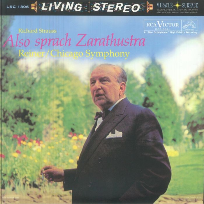 STRAUSS, Richard/FRITZ REINER - Richard Strauss: Also Sprach Zarathustra - 2xLP