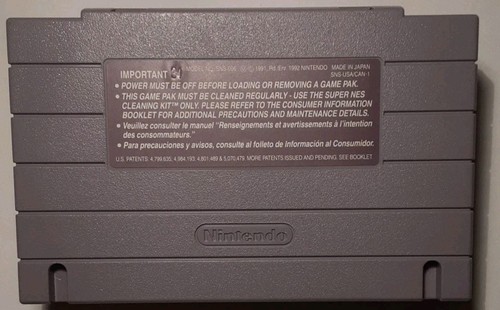 F-ZERO Super Nintendo Cartridge Only Players Choice Version Used Tested Nice - Picture 4 of 24