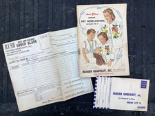 Rare Vintage Aunt Ellen’s Complete Art Needlework Modern Handcraft Inc. Catalog