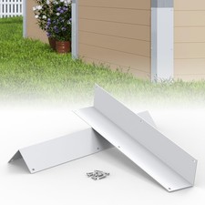 BJADE'S Aluminum Siding Corners Metal Corner Guards for Vinyl Siding,Outside ...