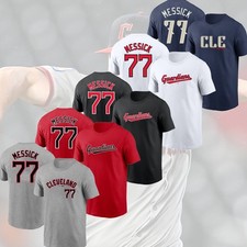HOT ITEM! Parker Messick #77 Cleveland Guardians 2026 Name & Number Fan Gifts