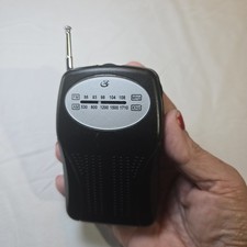 Portable Radio GPX R116B Portable AM/FM Radio tested works