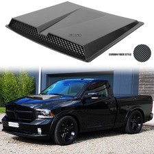 Car Air Flow Intake Hood Scoop Vent Bonnet Cover Carbon Fiber For Dodge Ram 1500 Car Air Flow Intake Hood Scoop Vent Bonnet Cover Carbon Fiber For Dodge Ram 1500