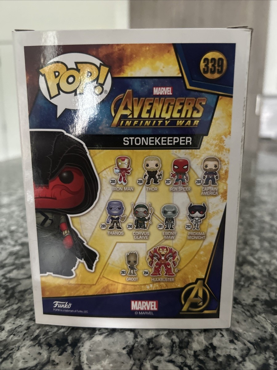 FUNKO POP ストーンキーパー インフィニティウォー Amazon.com: POP! Marvel: Avengers Infinity War - Stonekeeper