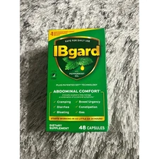 IBgard Abdominal Comfort Dietary Supplement 48 Capsules Peppermint Oil