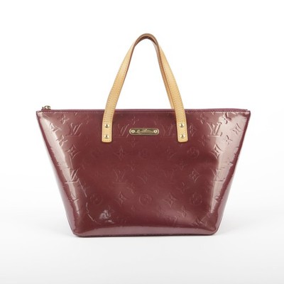 Louis Vuitton M93585 PM Monogram Vernis Amarante Bellevue Tote Bag 28213224
