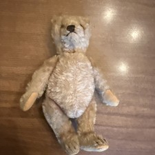Antique 9 inches 1950s Taupe Original Mohair Steiff Teddy Bear ATB470742